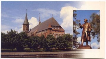 Königsberg (Pr.), Stadtkreis Königsberg  Königsberg - Kaliningrad, Dom und Kantdenkmal Königsberg, Kantdenkmäler und Kantgrabmal