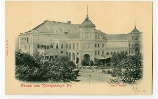Königsberg (Pr.), Stadtkreis Königsberg  Königsberg (Pr.), Stadttheater XV Königsberg, Stadttheater