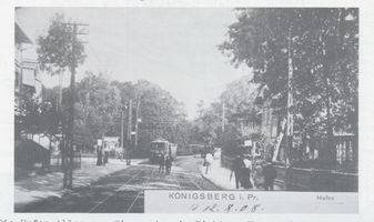 Königsberg (Pr.), Stadtkreis Königsberg Hufenallee Königsberg, Hufenallee 