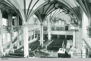 Königsberg (Pr.), Stadtkreis Königsberg  Königsberg, Schloßkirche, Blick zur Orgel III Königsberg, Schloßkirche