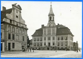 Tilsit, Stadt, Stadtkreis Tilsit  Tilsit, Blaurocksches Haus und Rathaus II Tilsit, Blaurocksches Haus