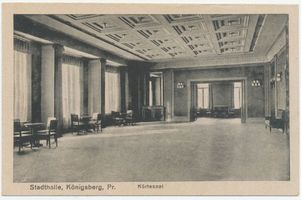 Königsberg (Pr.), Stadtkreis Königsberg  Königsberg, Stadthalle am Schloßteich, Körtesaal Königsberg, Stadthalle