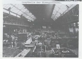Königsberg (Pr.), Stadtkreis Königsberg  Königsberg, Unionsgießerei, Werft , Haupthalle der Eisengießerei Königsberg, Union-Giesserei