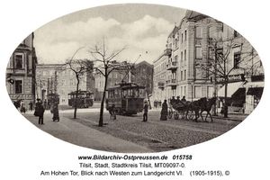 Tilsit, Stadt, Stadtkreis Tilsit Am Hohen Tor  Tilsit, Bereich 