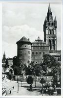 Königsberg (Pr.), Stadtkreis Königsberg  Königsberg (Pr.), Kaiser-Wilhelm-Platz mit Schloß XV Königsberg, Schloß