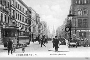 Königsberg (Pr.), Stadtkreis Königsberg Steindamm Königsberg, Steindamm Heumarkt 