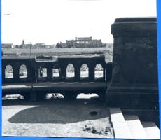 Königsberg (Pr.), Stadtkreis Königsberg Kaiser-Wilhelm-Platz Königsberg (Pr.), Blick vom Kaiser-Wilhelm-Platz auf die zerstörte Börse Königsberg, Zweiter Weltkrieg und das Ende