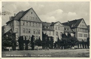 Königsberg (Pr.), Stadtkreis Königsberg  Königsberg (Pr.), Kaserne, 3. Komp. I. (Preuß.) Infanterie Regiment Königsberg, Kasernen, Militärisches