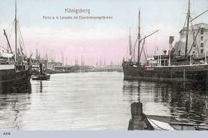 Königsberg (Pr.), Stadtkreis Königsberg  Königsberg, Hafen, Lastadie Königsberg, Außenhafen (bis zum Hauptzollamt)