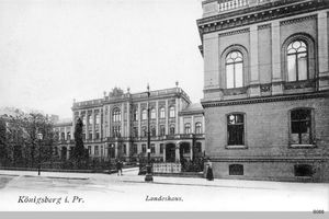 Königsberg (Pr.), Stadtkreis Königsberg Straße der SA Königsberg, Landeshaus III Königsberg, Landeshaus