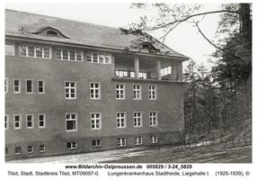 Tilsit, Stadt, Stadtkreis Tilsit   Tilsit, Krankenhäuser, Heilanstalten