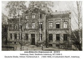 Insterburg, Stadt, Stadtkreis Insterburg Deutsche Straße
