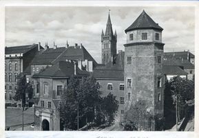 Königsberg (Pr.), Stadtkreis Königsberg  Königsberg (Pr.), Schloß, Nordansicht mit Haberturm II Königsberg, Schloß