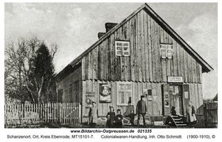 Schanzenort, Ort, Kreis Ebenrode