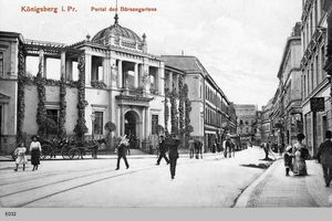 Königsberg (Pr.), Stadtkreis Königsberg  Königsberg, Portal am Börsengarten 