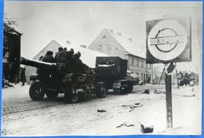 Königsberg (Pr.), Stadtkreis Königsberg  Königsberg (Pr.), Panzer in den Straßen der Stadt II Königsberg, Zweiter Weltkrieg und das Ende