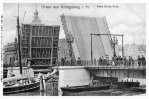 Königsberg (Pr.), Stadtkreis Königsberg  Königsberg, Neue Holzbrücke 