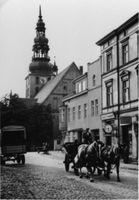 Tilsit, Stadt, Stadtkreis Tilsit  Tilsit, Deutsche Kirche von Osten V Tilsit, Bereich 