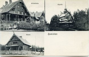 Hardteck, Ort und Bahnstation, Kreis Goldap