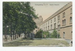 Königsberg (Pr.), Stadtkreis Königsberg  Königsberg (Pr.), Kaserne Kronprinz Königsberg, Kasernen, Militärisches