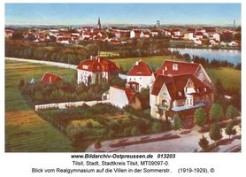 Tilsit, Stadt, Stadtkreis Tilsit Sommerstraße  Tilsit, Ortsteil Übermteich