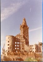 Königsberg (Pr.), Stadtkreis Königsberg  Königsberg (Pr.), Schloß nach der Zerstörung, Südseite VI Königsberg, Zweiter Weltkrieg und das Ende