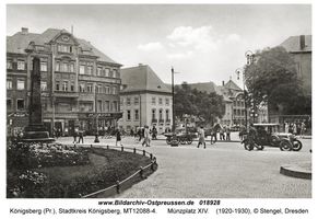 Königsberg (Pr.), Stadtkreis Königsberg Münzplatz  Königsberg, Münzplatz