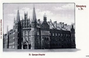 Königsberg (Pr.), Stadtkreis Königsberg  Königsberg, St. Georgs-Hospital V Königsberg, Krankenhäuser und Kliniken