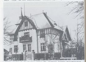Königsberg (Pr.), Stadtkreis Königsberg Kastanienallee 20 Königsberg , Kastanienallee,  Villa Gelbke  Königsberg, Stadtteil Amalienau