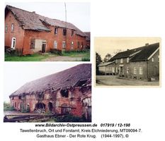 Tawellenbruch, Ort und Forstamt, Kreis Elchniederung 