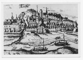 Tilsit, Stadt, Stadtkreis Tilsit  Tilsit, Die Stadt im Jahre 1684 