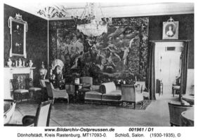 Dönhofstädt, Gut und Schloß, Kreis Rastenburg