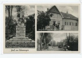 Uderwangen, Ort und Försterei, Kreis Preußisch Eylau