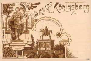 Königsberg (Pr.), Stadtkreis Königsberg  Königsberg, Denkmale, Grafik 
