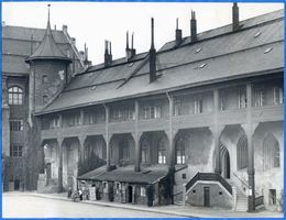 Königsberg (Pr.), Stadtkreis Königsberg  Königsberg (Pr.), Schloßhof mit Blutgericht X Königsberg, Schloß