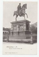 Königsberg (Pr.), Stadtkreis Königsberg  Königsberg, Friedrich Wilhelm III Denkmal XVII Königsberg, Denkmal Friedrich Wilhelm III