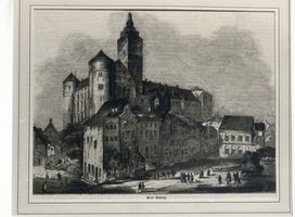 Königsberg (Pr.), Stadtkreis Königsberg  Königsberg (Pr.), Schloß, Lithographie II Königsberg, Schloß