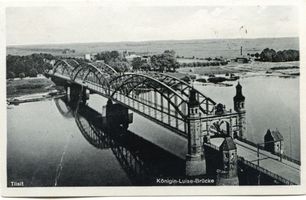Tilsit, Stadt, Stadtkreis Tilsit  Tilsit, Königin Luise-Brücke III Tilsit, Luisen-Brücke