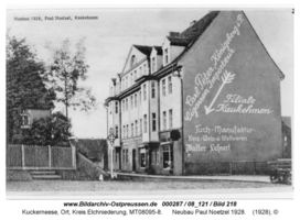 Kuckerneese, Ort, Kreis Elchniederung Am Markt