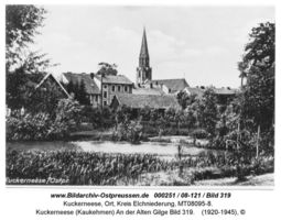 Kuckerneese, Ort, Kreis Elchniederung Badestraße