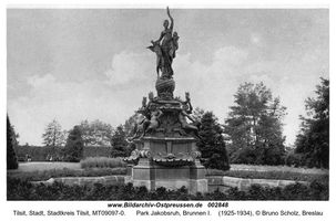 Tilsit, Stadt, Stadtkreis Tilsit   Tilsit, Park Jakobsruh, Gewerbeausstellung 1905