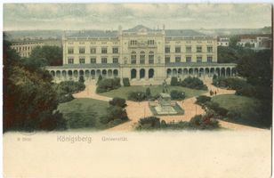 Königsberg (Pr.), Stadtkreis Königsberg Paradeplatz Königsberg (Pr.), Universität XXXI Königsberg, Universität