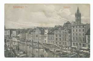 Königsberg (Pr.), Stadtkreis Königsberg Unterer Fischmarkt Königsberg, Unterer Fischmarkt Königsberg, Pregel