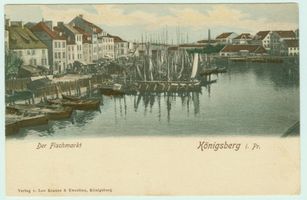 Königsberg (Pr.), Stadtkreis Königsberg  Königsberg, Fischmarkt Königsberg, Fischmarkt
