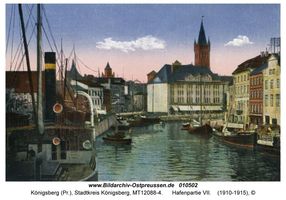 Königsberg (Pr.), Stadtkreis Königsberg   Königsberg, Außenhafen (bis zum Hauptzollamt)