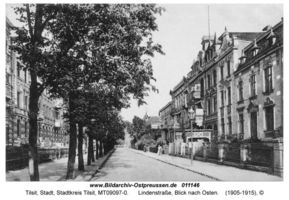 Tilsit, Stadt, Stadtkreis Tilsit Lindenstraße  