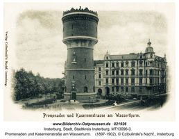 Insterburg, Stadt, Stadtkreis Insterburg Göringstraße (fr. Kasernenstraße)