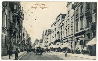 Königsberg (Pr.), Stadtkreis Königsberg  Königsberg, Kneiphöfsche Langgasse  XV Königsberg, Stadtteil Kneiphof