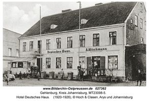 Gehlenburg, Kreis Johannisburg