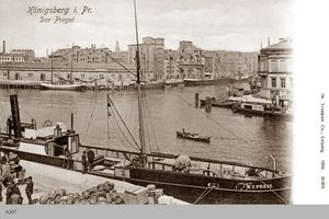 Königsberg (Pr.), Stadtkreis Königsberg  Königsberg, Am Pregel VIII Königsberg, Außenhafen (bis zum Hauptzollamt)